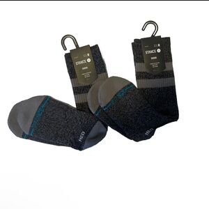 Stance Solids Classic Joven Crew Socks Medium 2 Pairs New